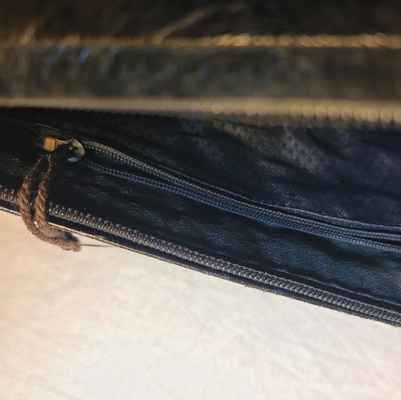 Calvin Klein vintage eel skin purse bag - Picture 5 of 8